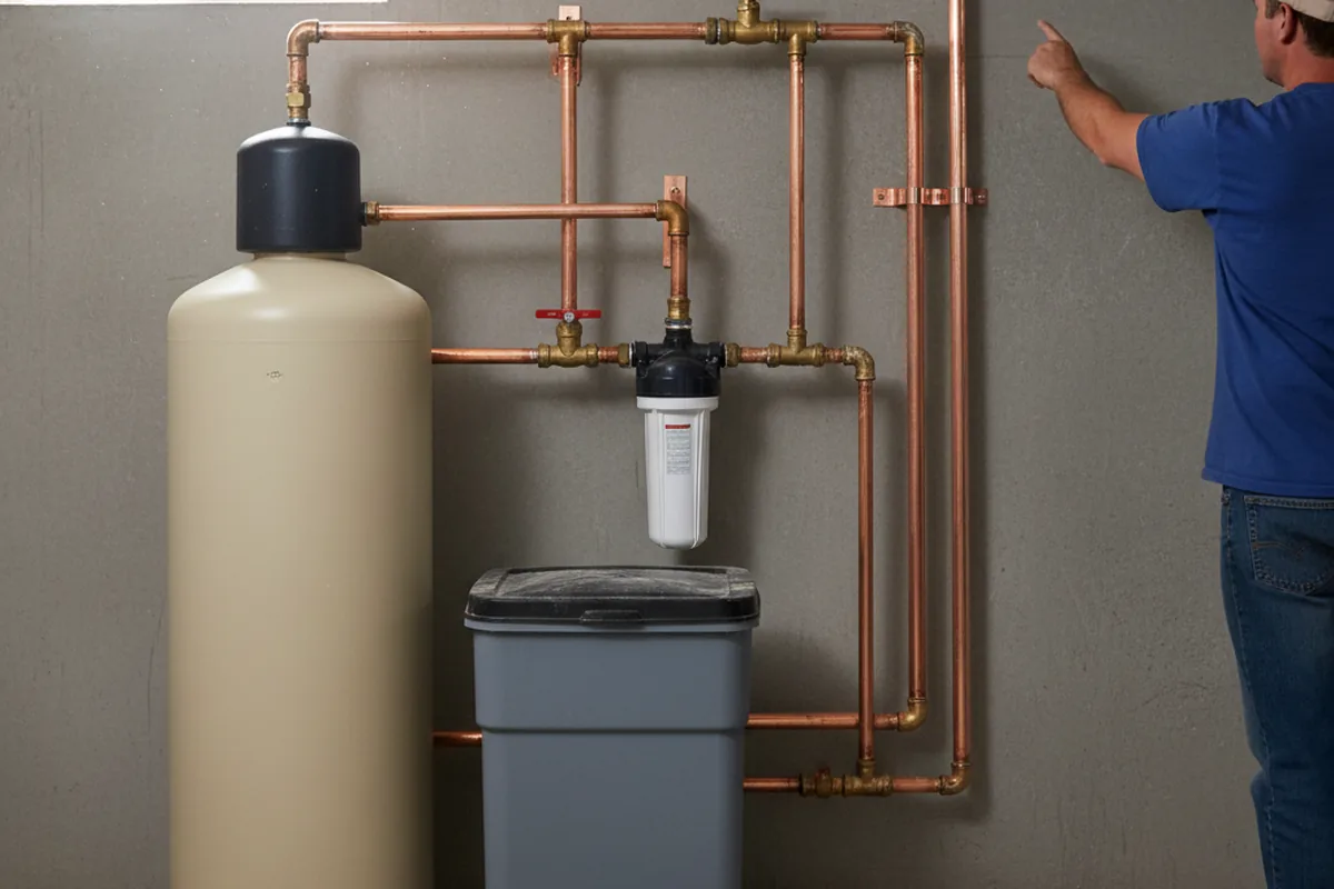 Whole-house water treatment system installed in Buckley